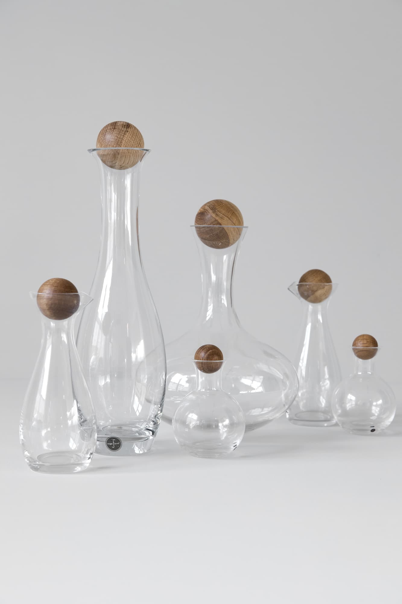 Nature serverings-sett med eikekork, 2-pk – bilde 5