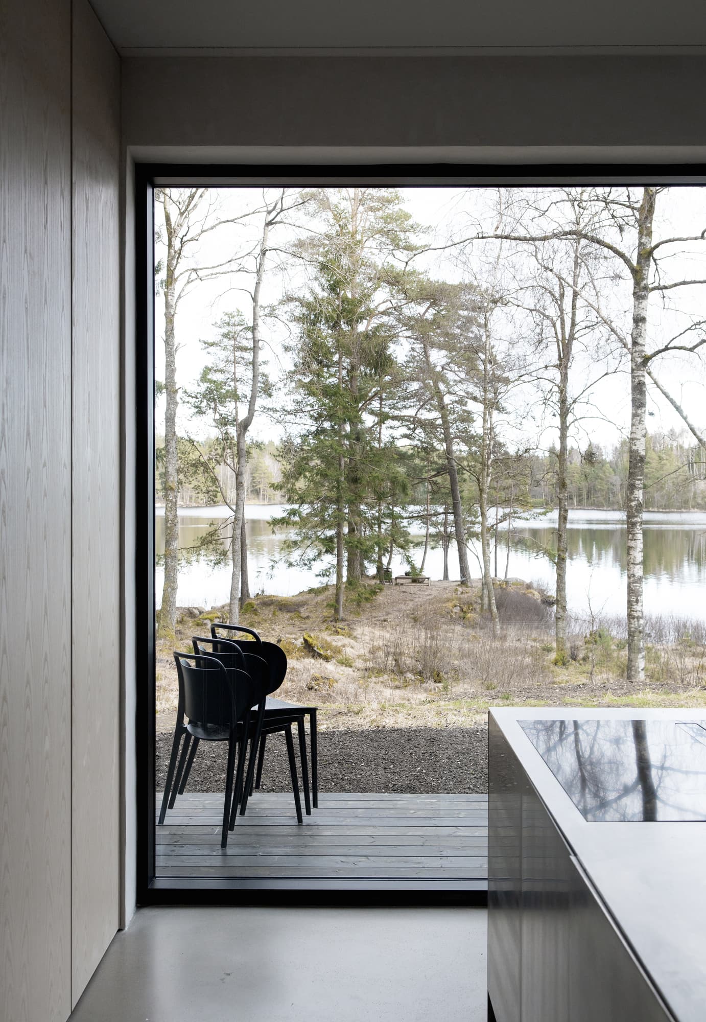 Stol Ayla, Svart – bilde 3