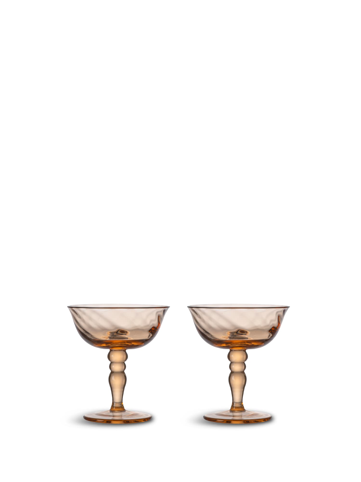 Italiensk champagne coupe Opacity, 2-pk. – bilde 1