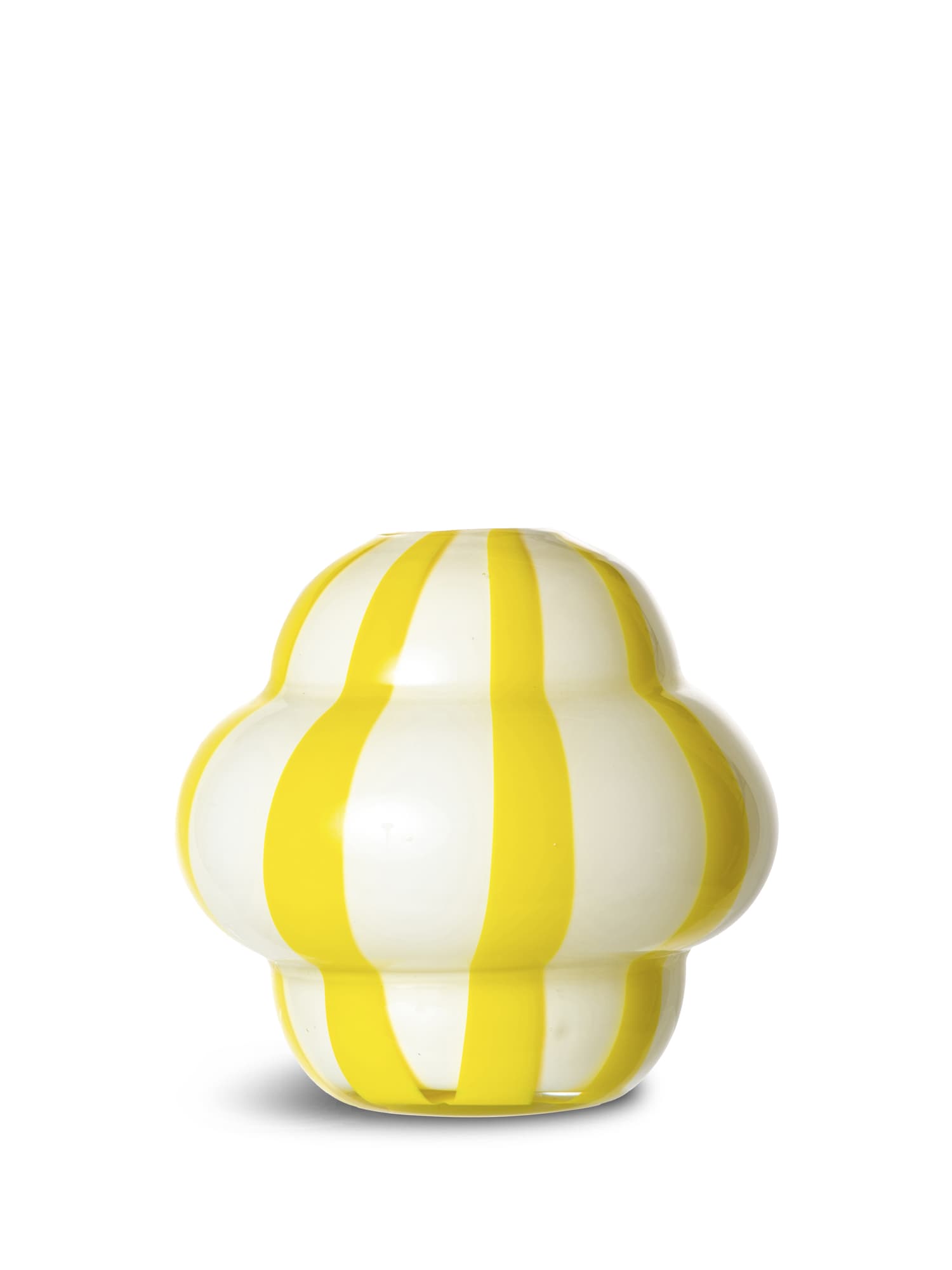 Vase Curlie Yellow – bilde 1